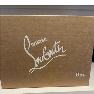 Christian Louboutin heels Kate 100 black leather EU 38 size 8